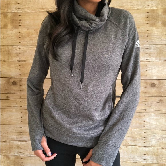 adidas funnel neck sweatshirt